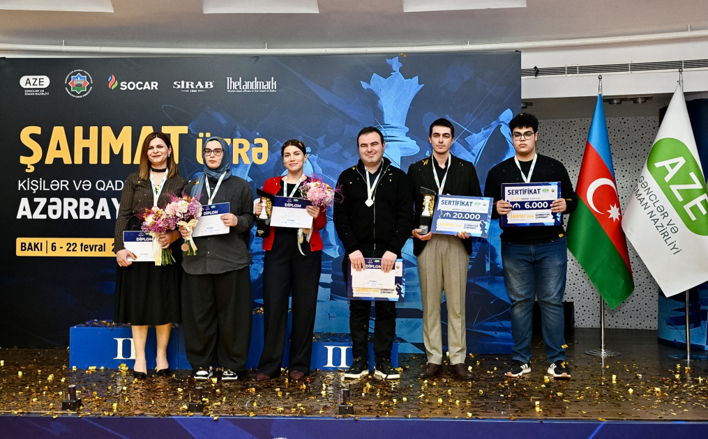 Завершился чемпионат Азербайджана по шахматам