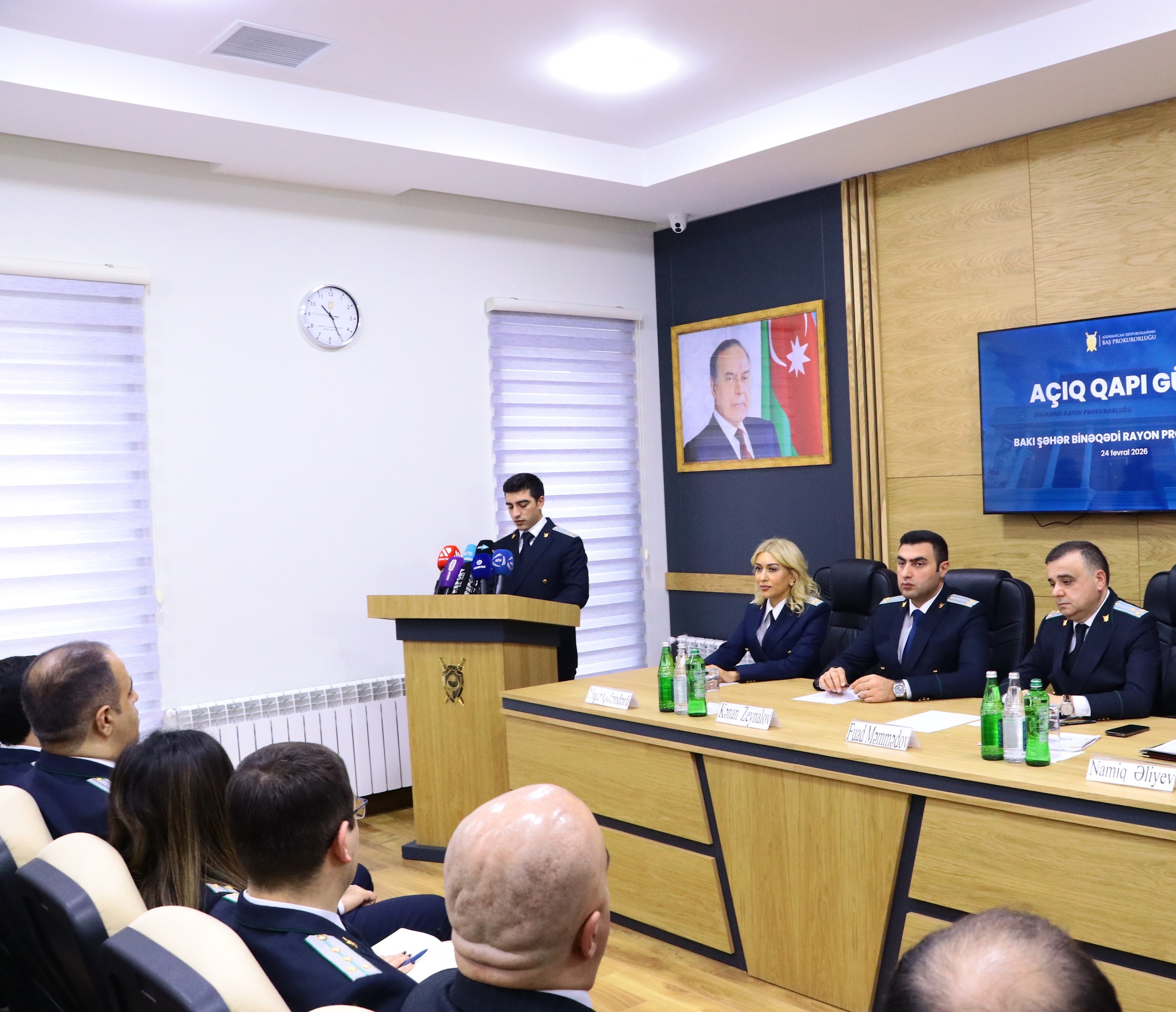 В прокуратуре Бинагадинского района состоялся &laquo;День открытых дверей&raquo;