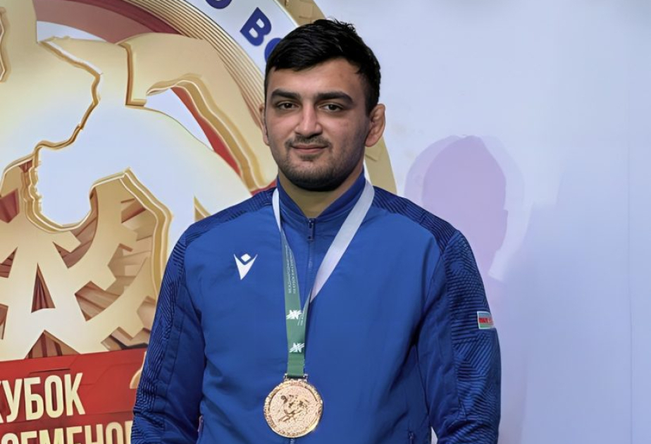 Азербайджанский борец отличился в России