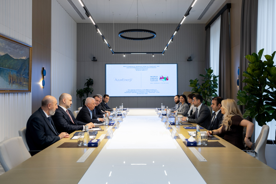 В рамках WUF13 подписан меморандум с &laquo;АзерЭнержи&raquo; по обеспечению зеленой энергией