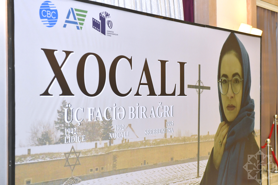 В киноцентре &laquo;Низами&raquo; представлен документальный фильм &laquo;Ходжалы. Три трагедии - одна боль&raquo;