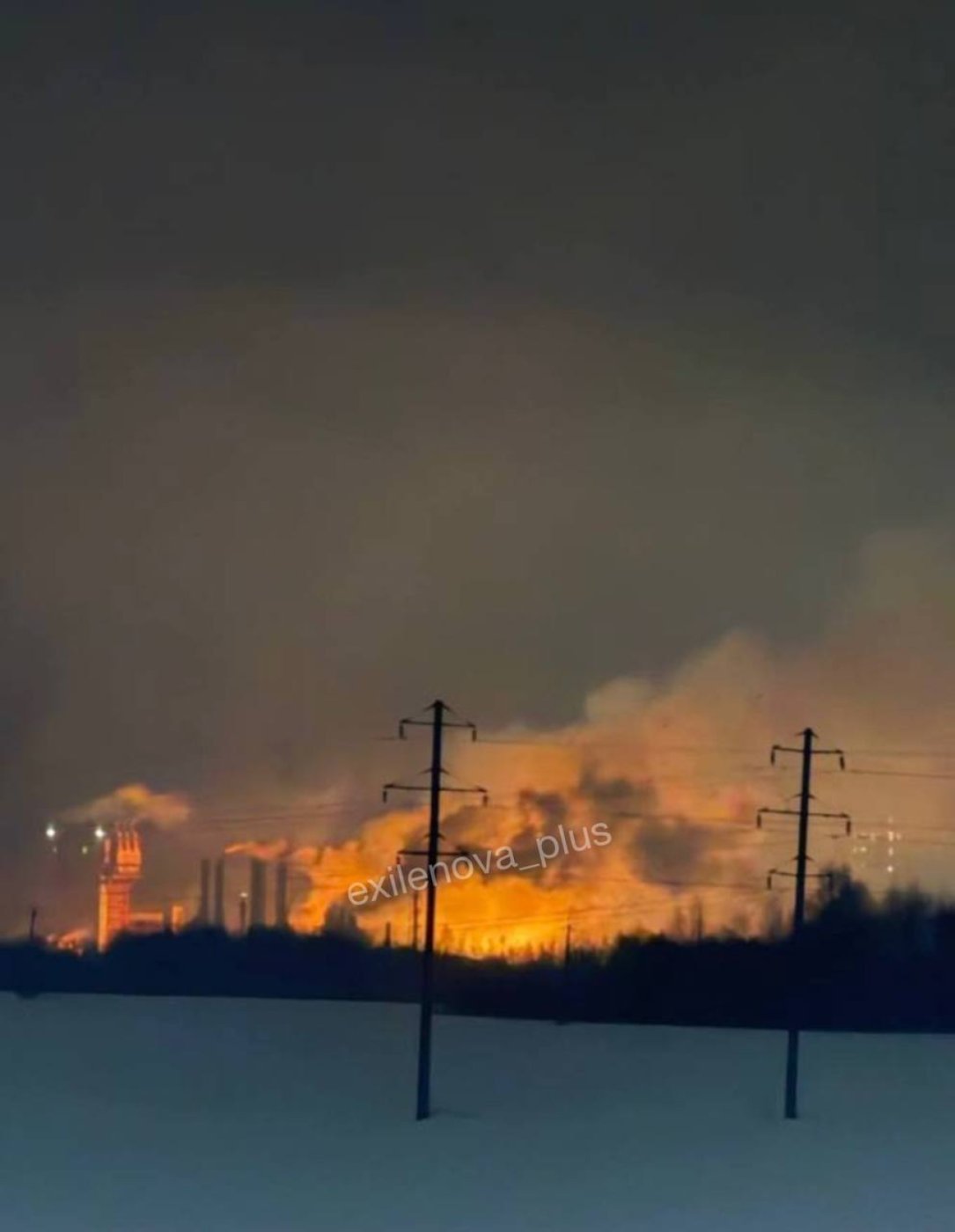 Атака на российский химзавод