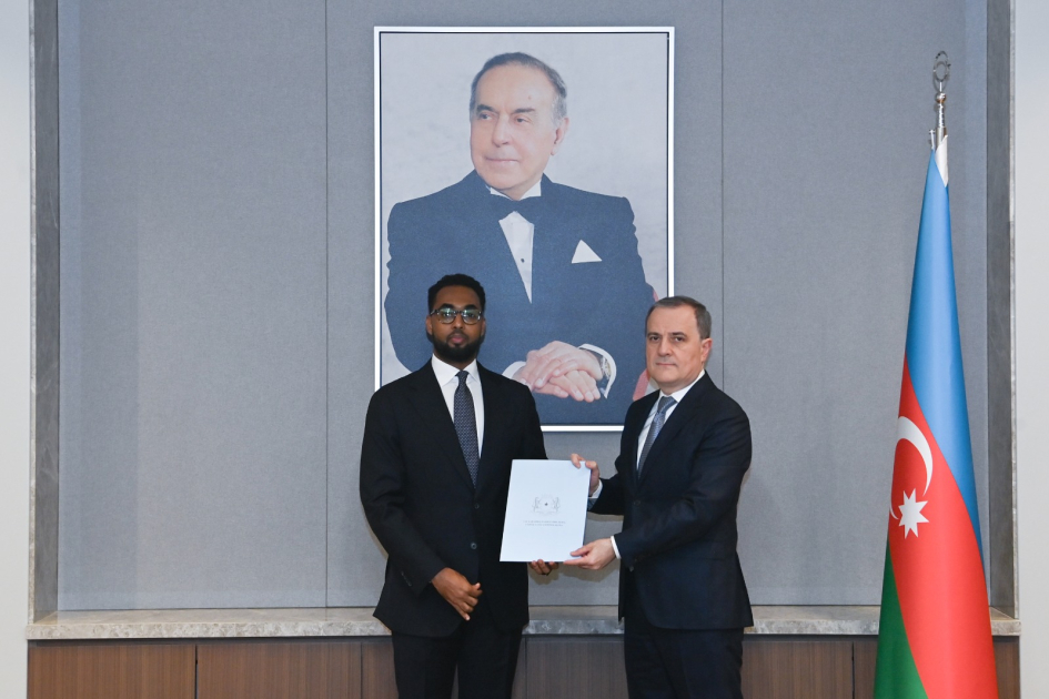 Первый посол-резидент Сомали вручил министру копии верительных грамот