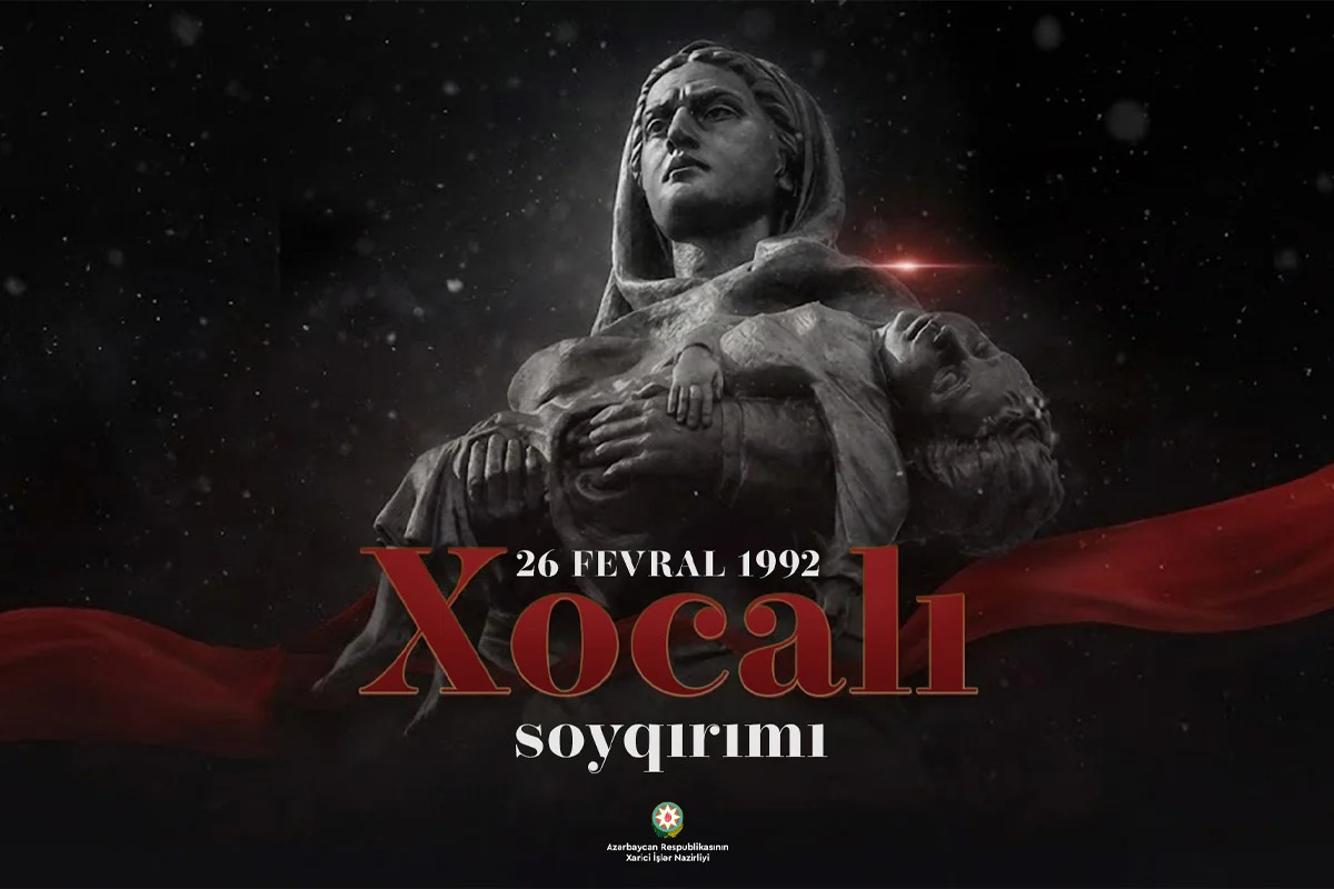 МИД Азербайджана выступил с заявлением в связи с 34-й годовщиной Ходжалинского геноцида