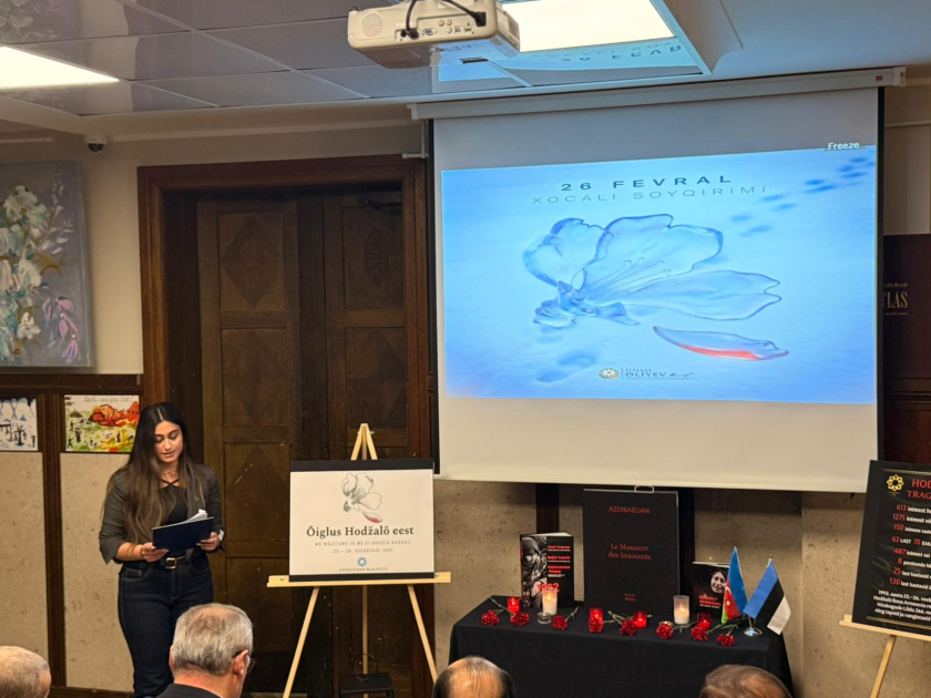 В Эстонии почтили память жертв Ходжалинского геноцида