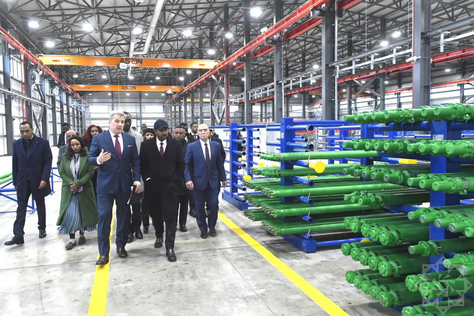 Премьер-министр Эфиопии Абий Ахмед Али посетил Свободную экономическую зону &laquo;Алят&raquo;