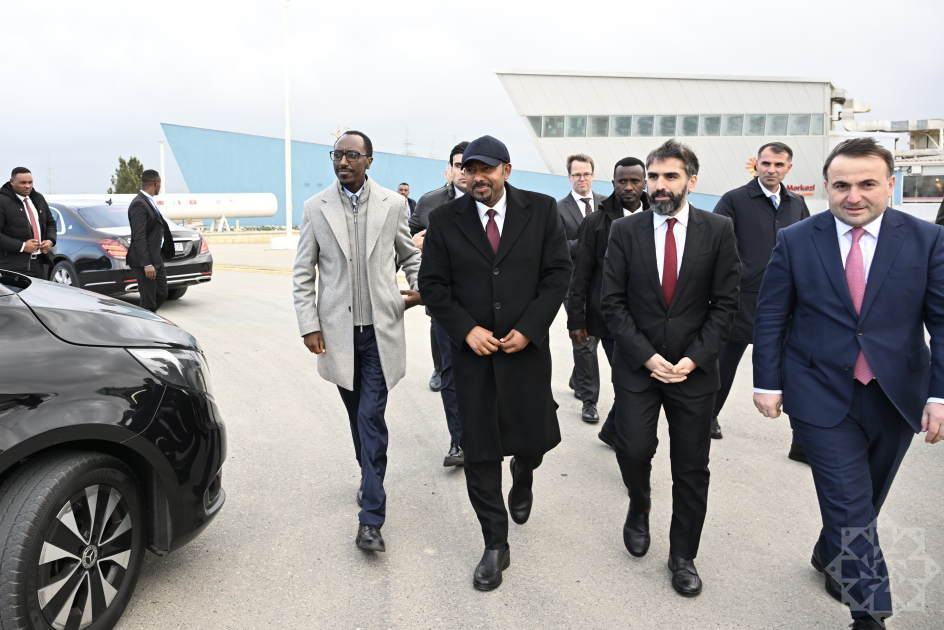 Премьер-министр Эфиопии Абий Ахмед Али посетил Сангачальский терминал