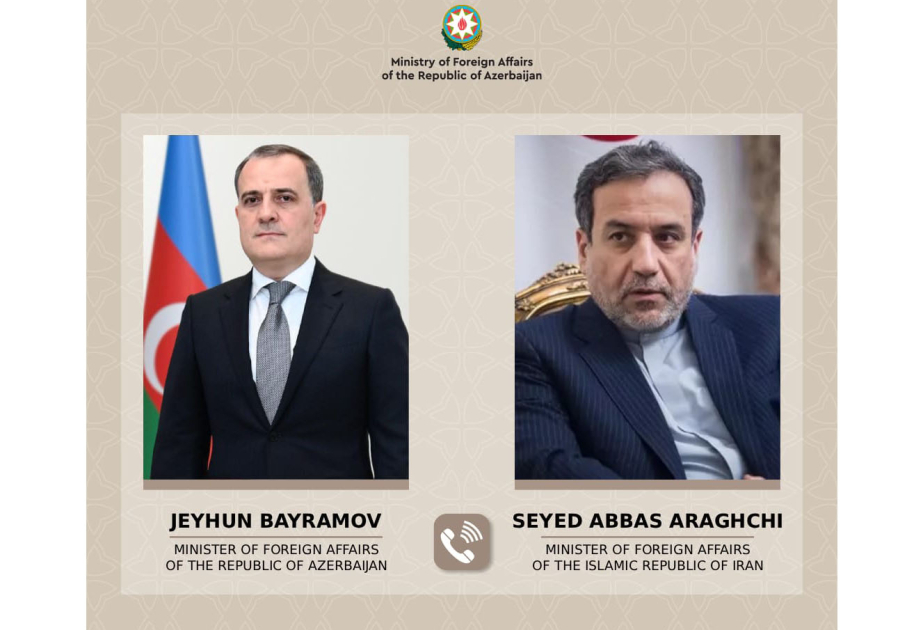 Джейхун Байрамов выразил соболезнования иранскому коллеге