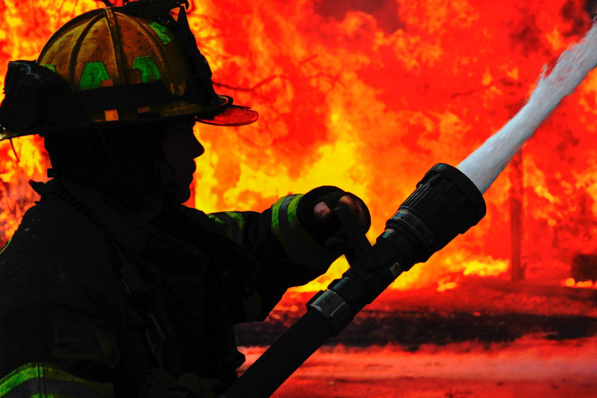 Возгорание произошло в воинской части в Нахчыване