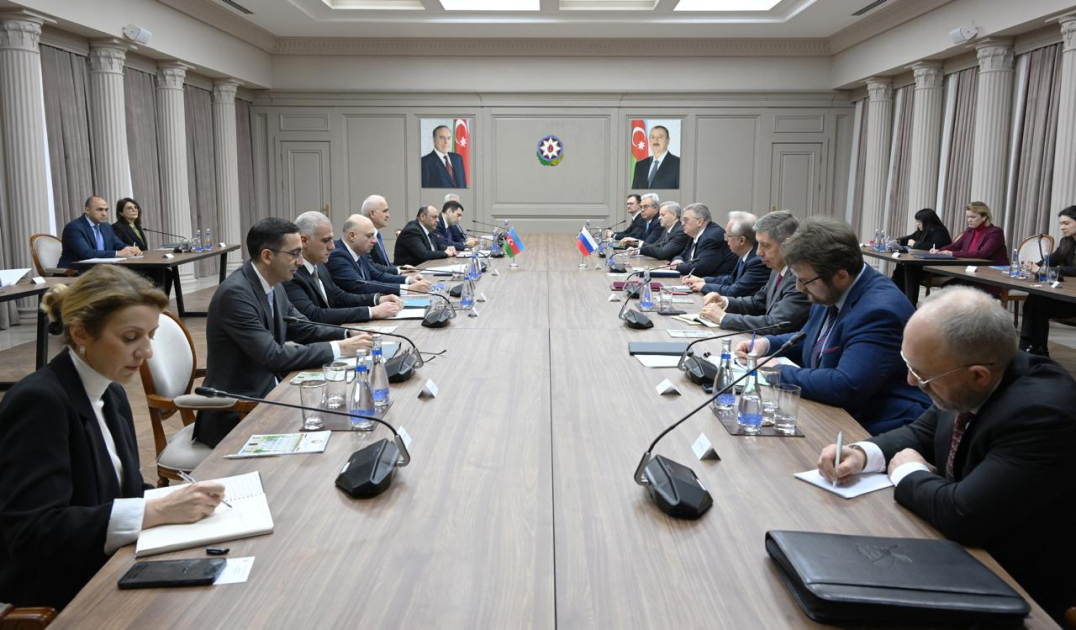 Встретились сопредседатели российско-азербайджанской Межправительственной комиссии по экономическому сотрудничеству