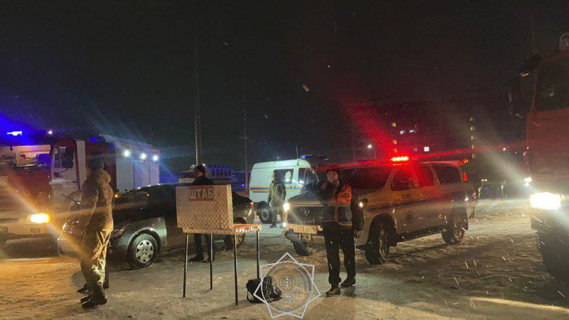 В Казахстане ликвидирован крупный пожар