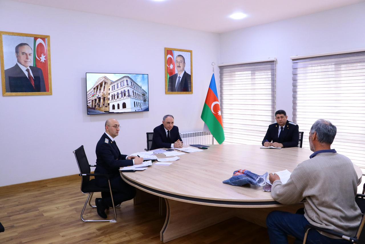 Генеральный прокурор провел прием граждан в Кюрдамире