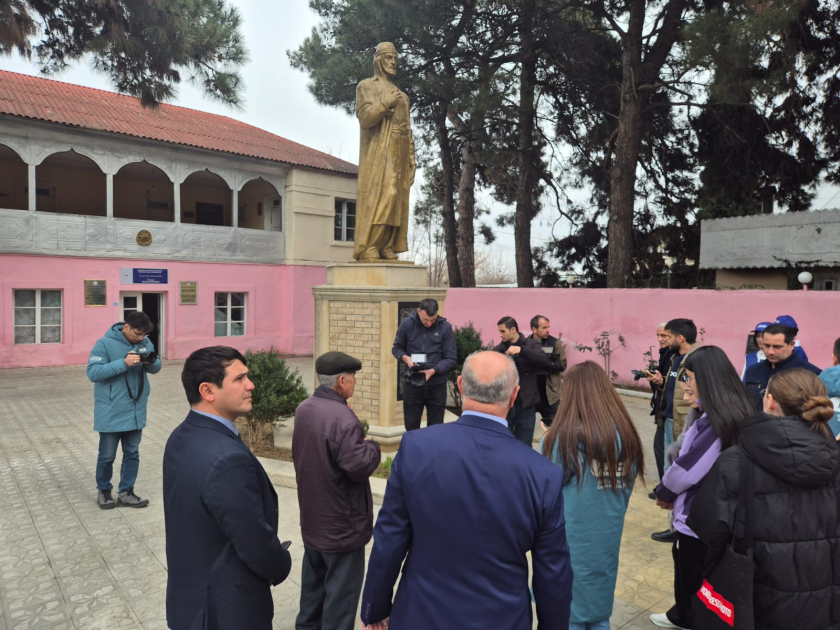 Представители медиа в Газахе, избранном Спортивной столицей 2026 года