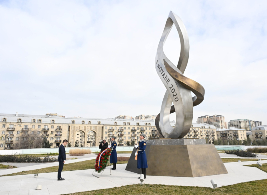 Михай Попшой посетил Парк Победы