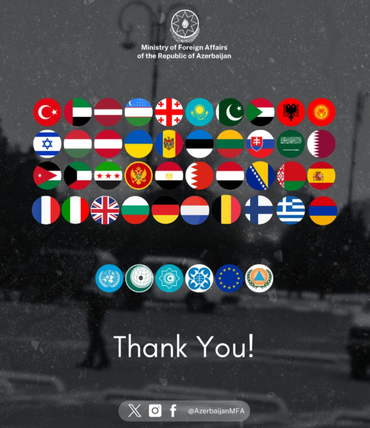 Кого благодарит Азербайджан?