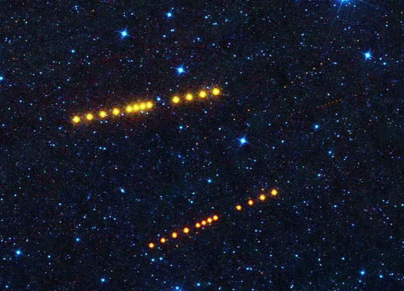 PSJ: Астероиды бросают друг в друга &laquo;космическими снежками&raquo;