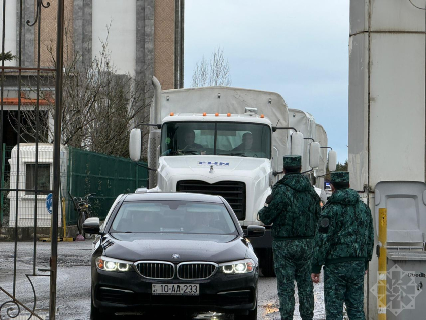 Гуманитарная помощь, отправленная в Иран, достигла пограничного пункта &laquo;Астара&raquo;