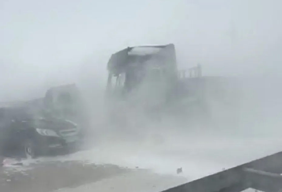 Массовое ДТП в Казахстане: есть погибший