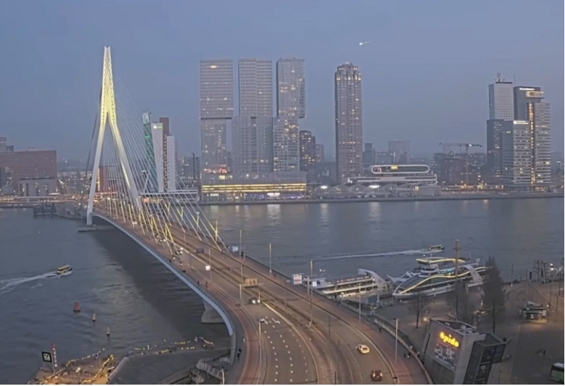 Метеорит пролетел над Роттердамом