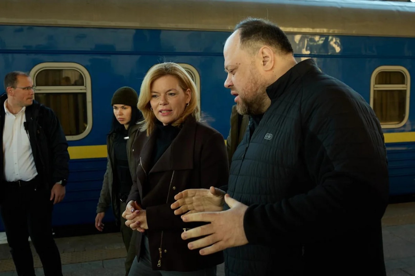 Глава Бундестага Германии прибыла в Киев с первым визитом