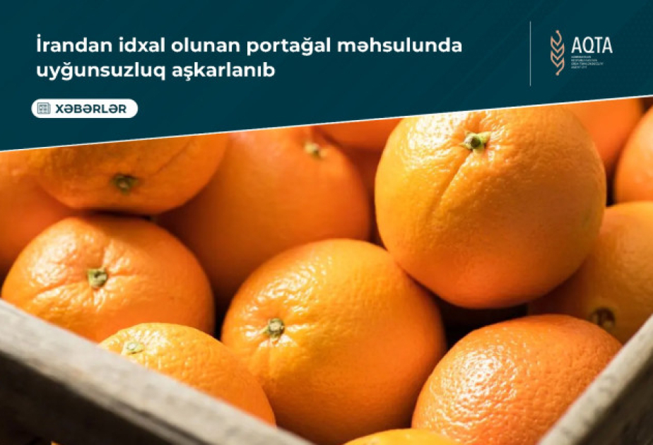 В импортируемых из Ирана апельсинах обнаружено несоответствие