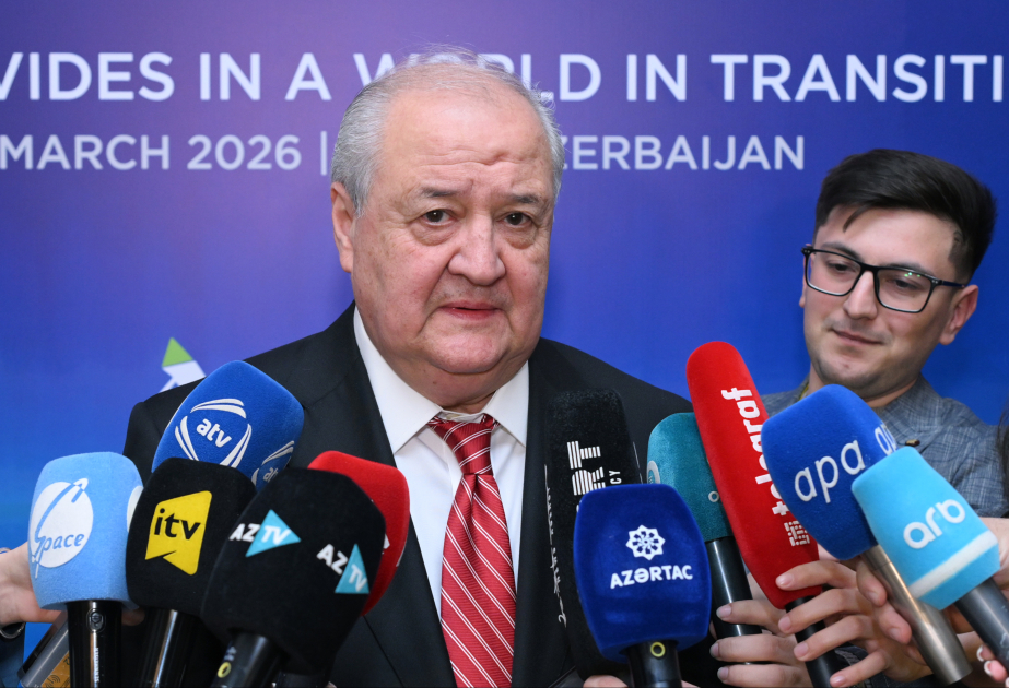 Абдулазиз Камилов: Узбекистан и Азербайджан формируют новое геоэкономическое пространство