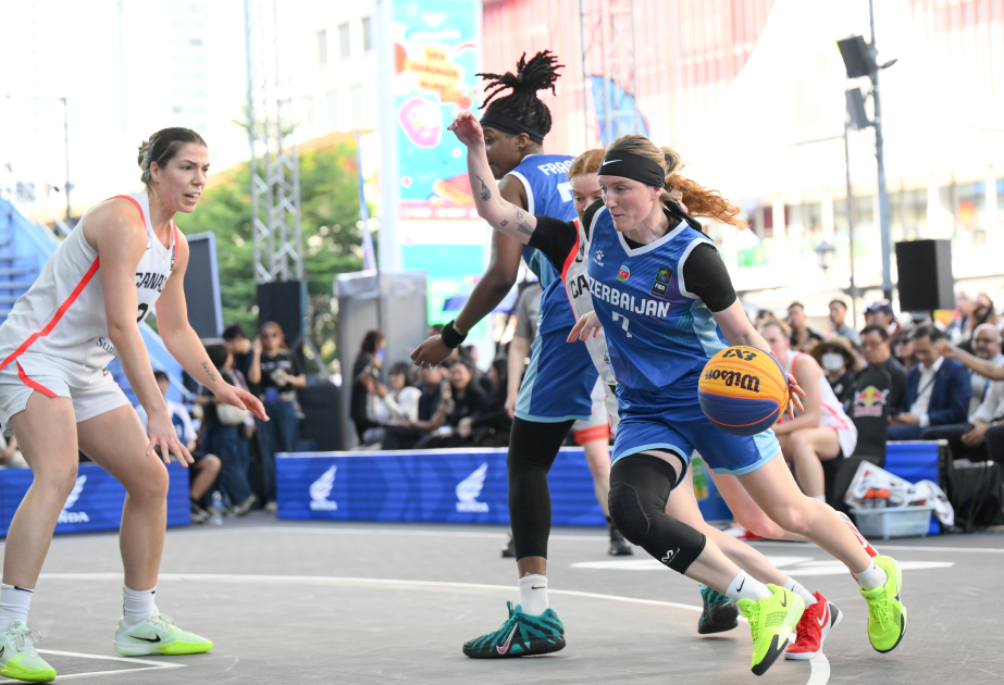 Сборная Азербайджана по баскетболу 3х3 одержала первую победу в Кубке чемпионов