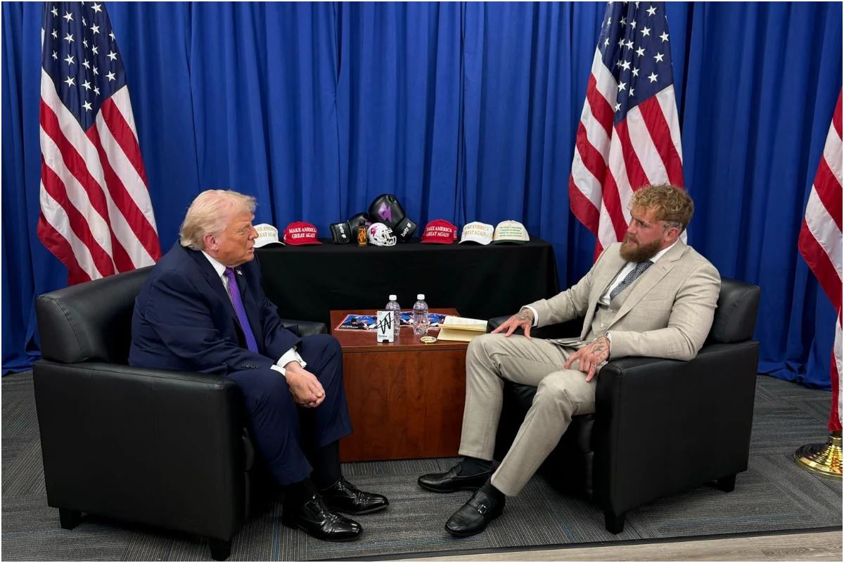 Трамп заявил о желании увидеть бой Джейка Пола с Хабибом Нурмагомедовым