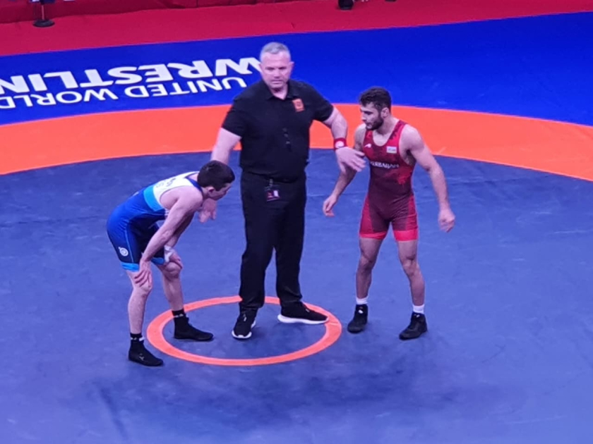 Азербайджанский борец стал вице-чемпионом Европы