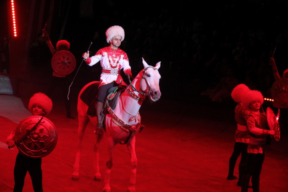 Артист-коневод Туркменистана: Мы мечтали о том, чтобы приехать в Азербайджан