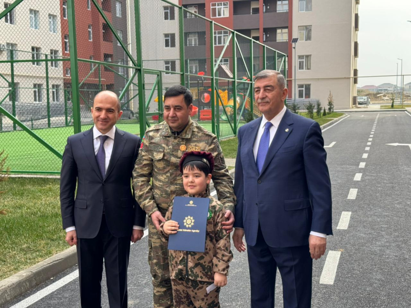 В Ширване выданы квартиры лицам из уязвимых категорий