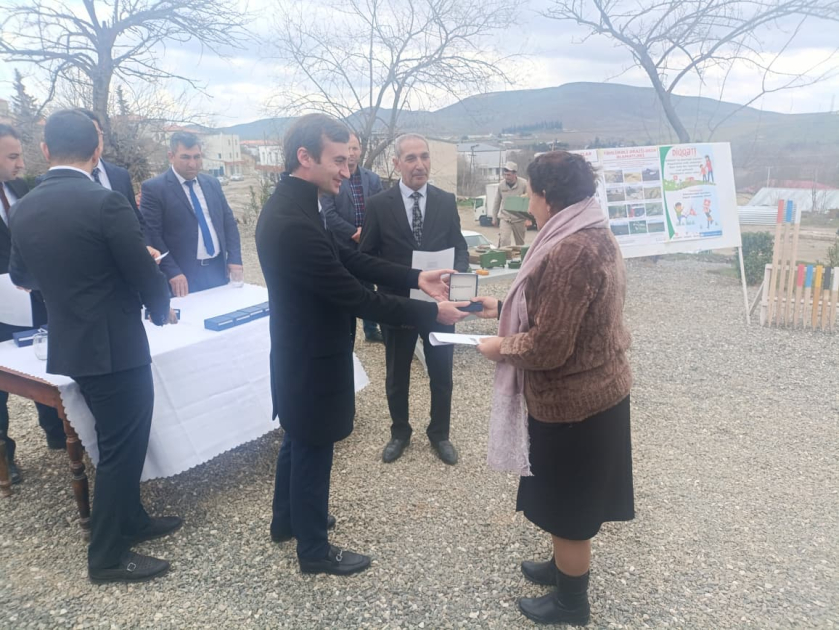 Очередная группа переселенцев прибыла в село Ходжавенд