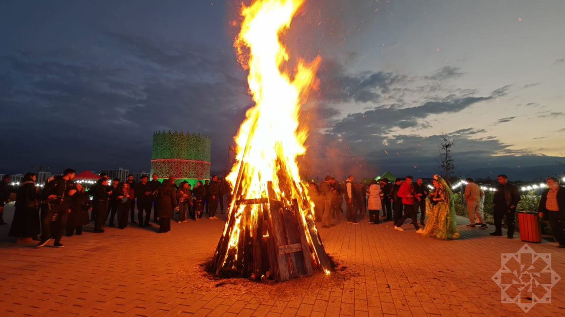 Праздничный концерт в Агдаме, посвященный Новрузу