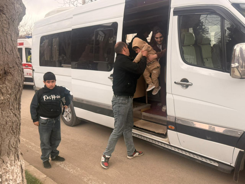 Очередная группа переселенцев прибыла в город Ходжавенд