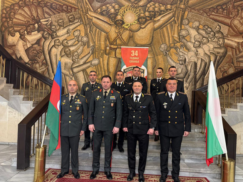 Делегация военной полиции Азербайджана посетила Болгарию