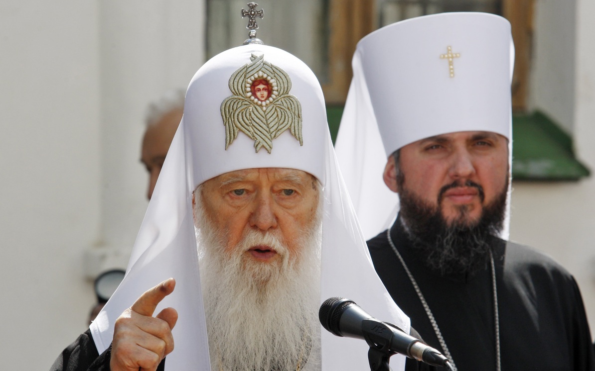 На Украине умер патриарх УПЦ Филарет