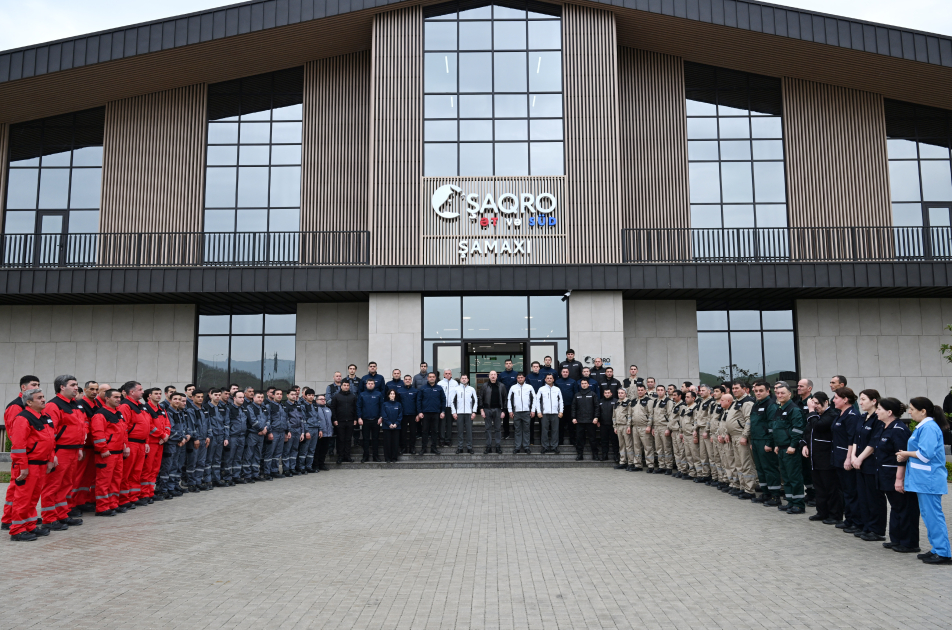 Президент Ильхам Алиев принял участие в открытии животноводческого комплекса &laquo;Ширван Агро&raquo; в Шамахы