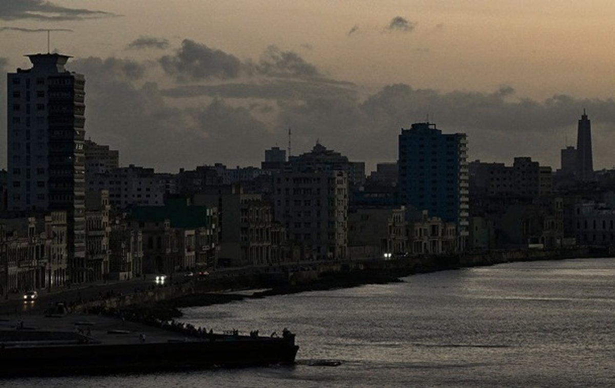 Куба вновь столкнулась с полным блэкаутом