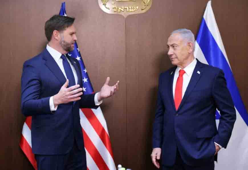 Axios: Вэнс и Нетаньяху обсудили возможную договоренность с Ираном