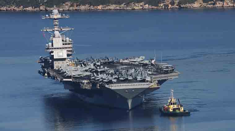 Авианосец &laquo;Джеральд Форд&raquo; выбыл из строя