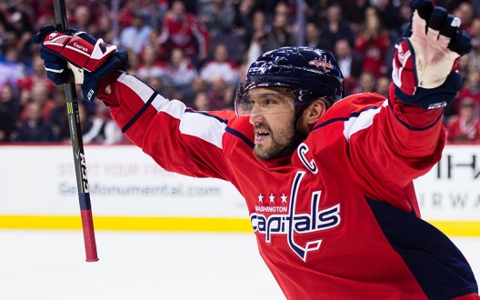 Овечкин забросил 1000-ю шайбу с учетом плей-офф