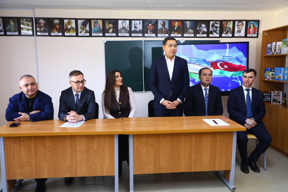 В Гулистанском государственном университете создана аудитория азербайджановедения имени Самеда Вургуна