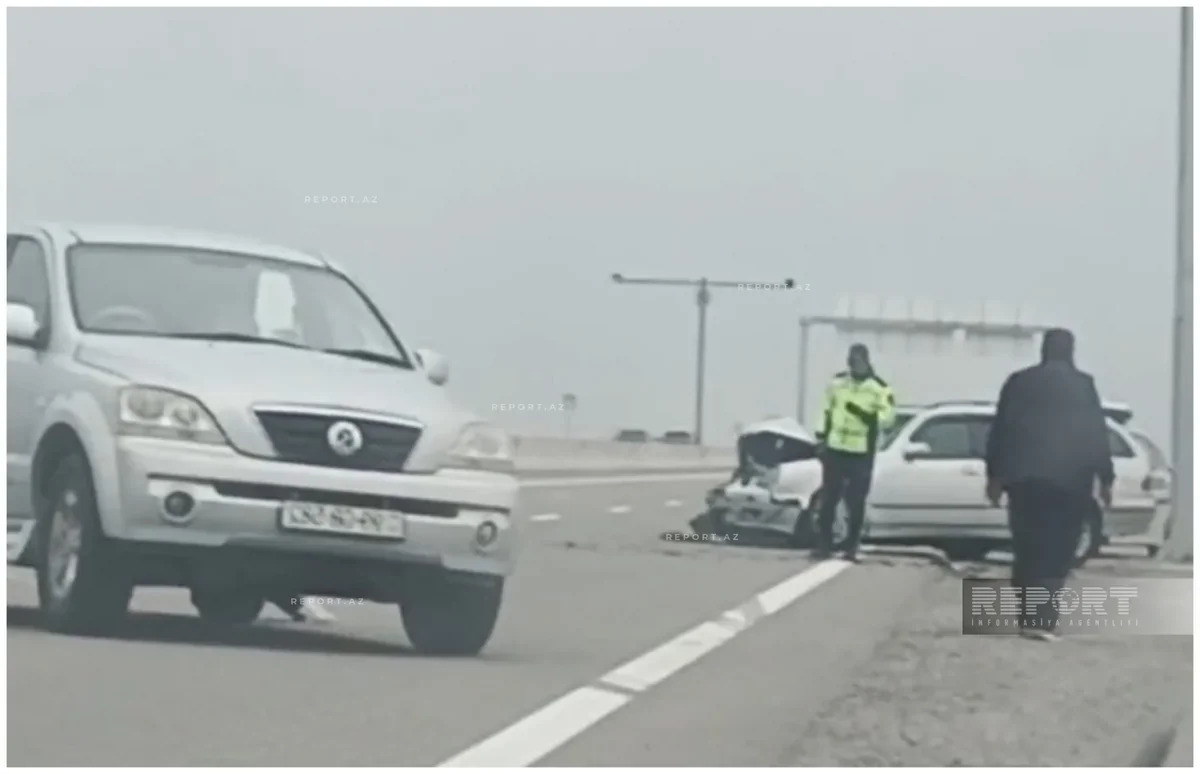 В Билясуварском районе столкнулись два автомобиля: пострадали четыре человека