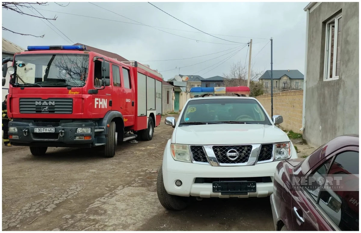 В Гяндже при пожаре в доме погиб человек