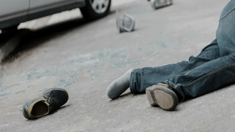 Авария с наездом