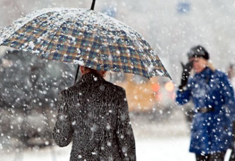 Сколько ещё будут идти дождь и снег в Азербайджане?