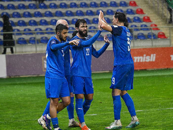 Сборная Азербайджана по футболу разгромила Сент-Люсию