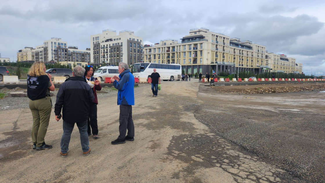 Международные путешественники прибыли в Физули