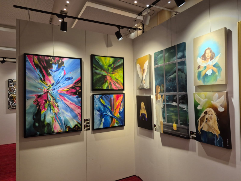 Работы азербайджанских xудожников представлены на Международной выставке современного искусства в Анкаре