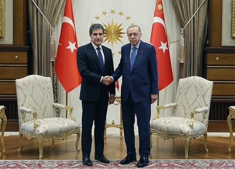 Эрдоган и Барзани обсудили эскалацию на Ближнем Востоке